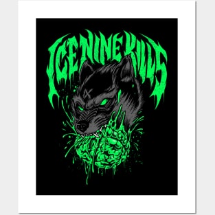 Ice Music Nine Band Kills  – Panther Posters and Art